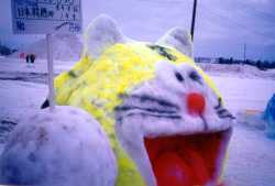 Snow Sculpture in Nagaoka