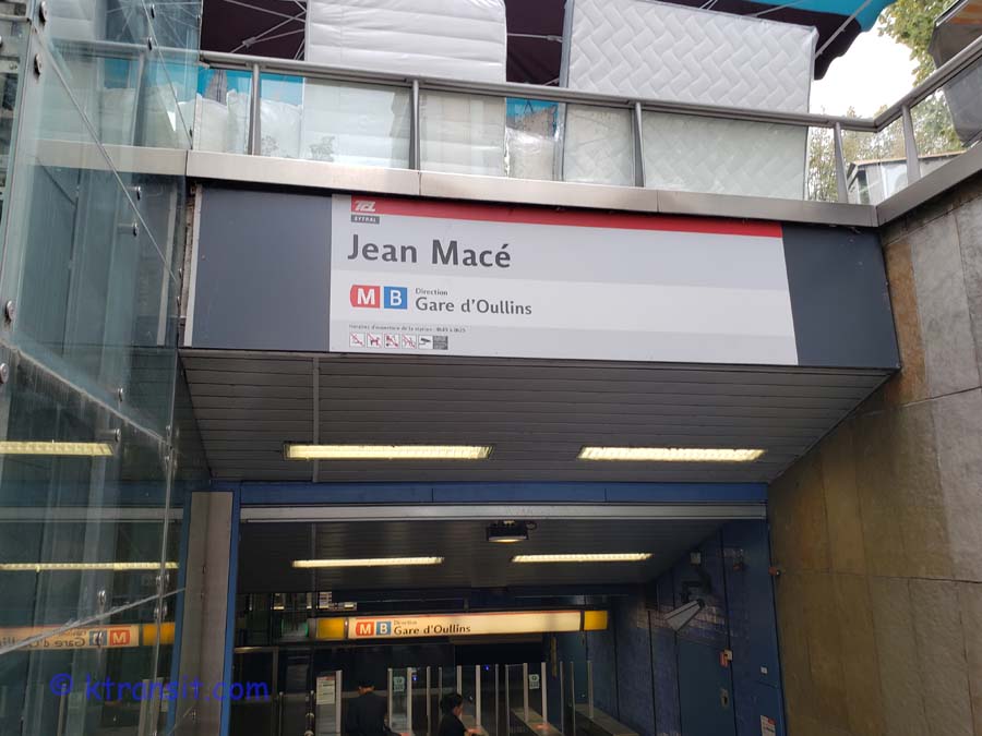 Lyon Metro Jean Mace
