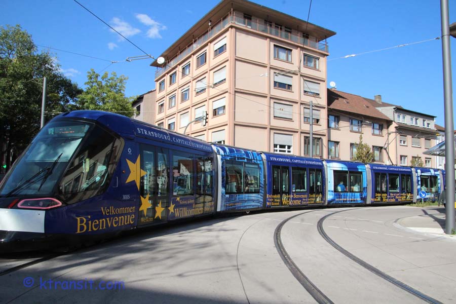Strasbourg Trams Kehl Rathhaus