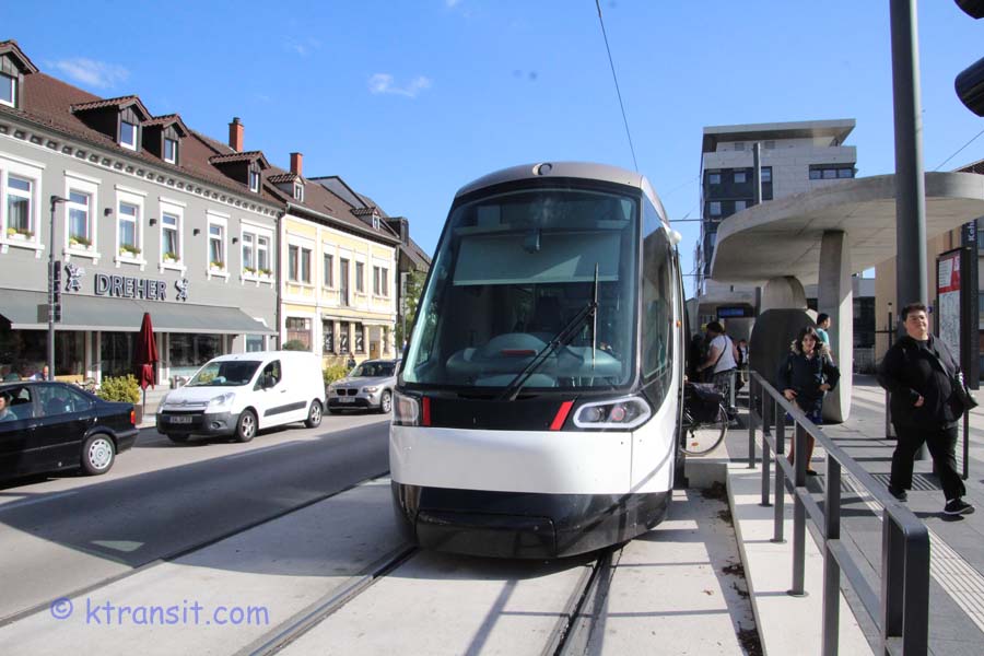 Strasbourg Trams Kehl Rathhaus