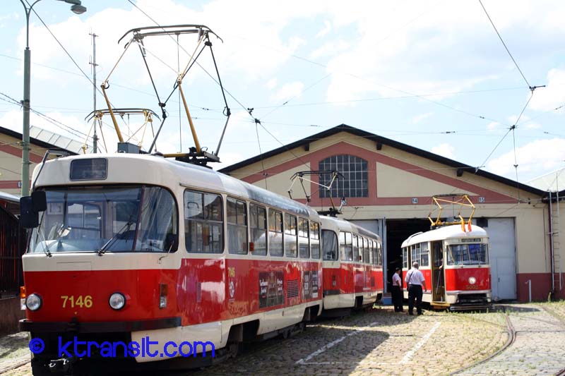 Prague Trams > Vozovna Stresovice