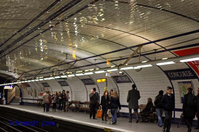 Paris Metro Concorde