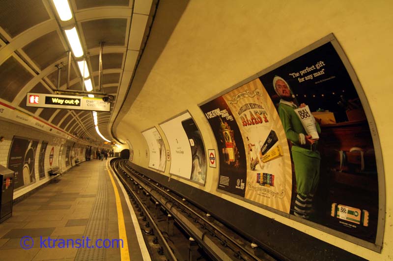 London Tube Notting Hill Gate Station